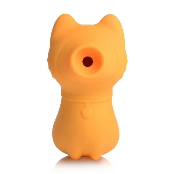 Shegasm Sucky Kitty Rechargeable Silicone Clitoral Stimulator - Orange