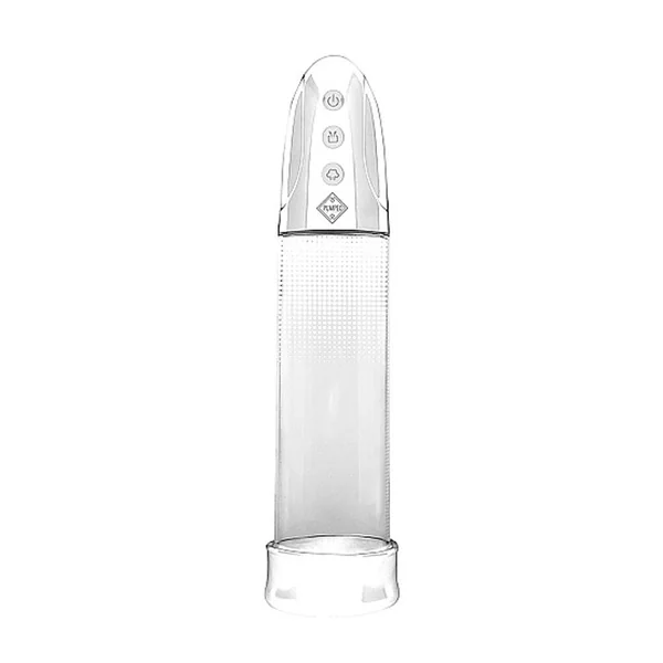 Shots Toys - Pumped - Automatic Rechargeable Luv Penis Pump - Clear