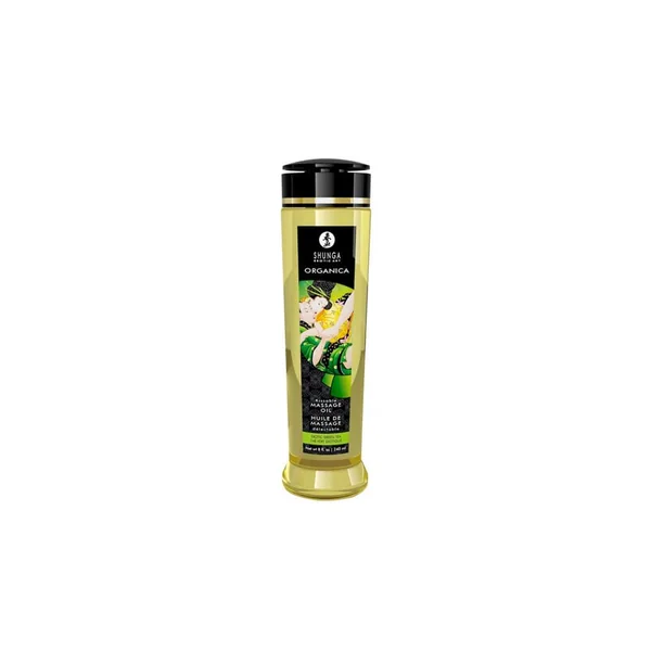 Shunga - Erotic Massage Oil - 8oz - Green Tea