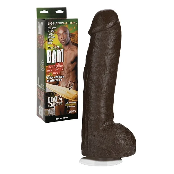 Signature Cocks Bam 13 Inch Ultraskyn Dildo