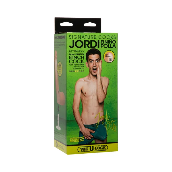 Signature Cocks Jordi El Niño Polla 8 inch ULTRASKYN Cock Vanilla