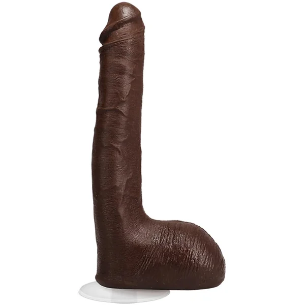 Signature Cocks Ricky Johnson Dildo 10in – Chocolate
