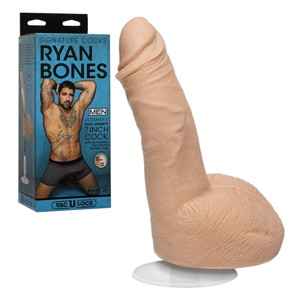 Signature Cocks Ryan Bones 7 Inch Ultraskyn Dildo