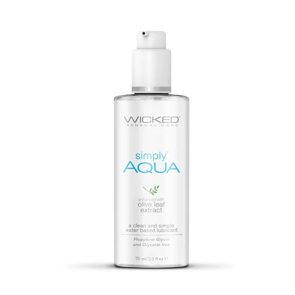 Simply Aqua Fragrance Free Lubricant – 2.3 Fl. Oz.