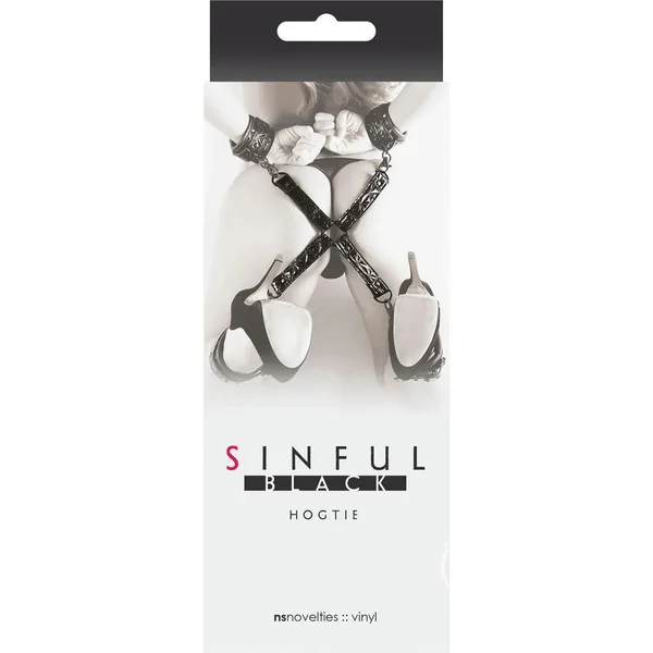 Sinful Hogtie Restraint - Black