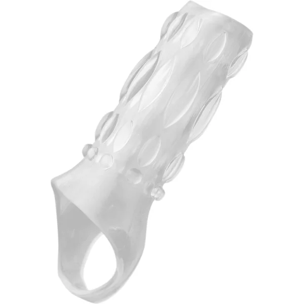 Size Matters Clear Sensations Enhancer Sex Sleeve Clear 4 Inch