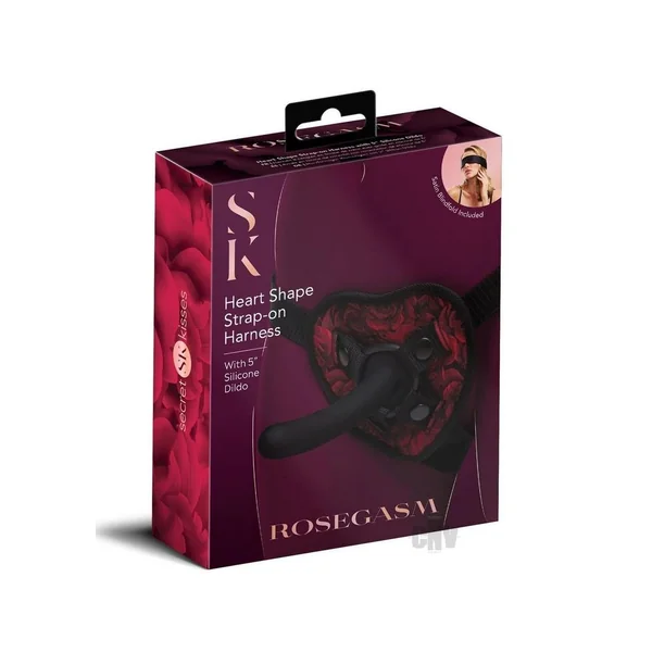 Sk Rosegasm Strapon Harness Dildo Bfold