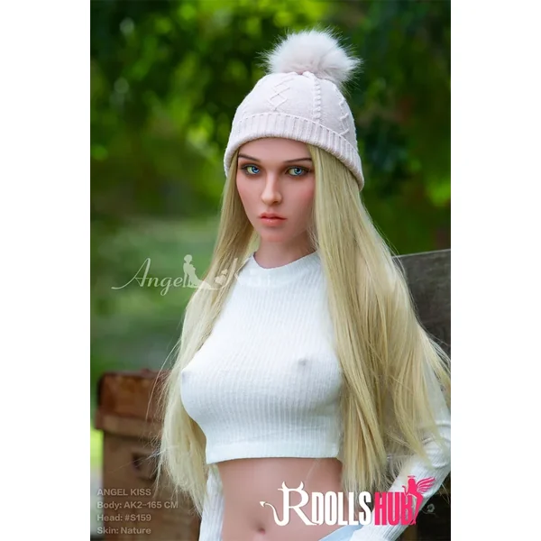 Skinny Sex Doll Bevin – Angel Kiss Doll – 165cm/5ft4 Silicone Sex DollItem NO.: AK165+159