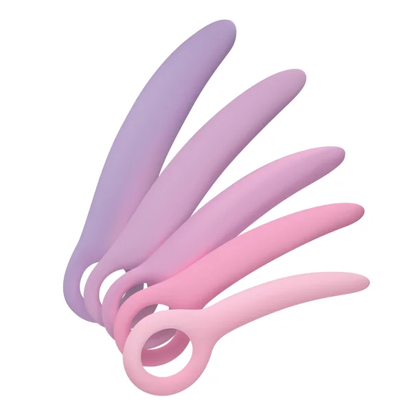 Skins Care Curved Vaginal Dilators 5-Piece Set