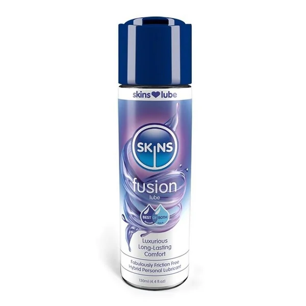 Skins Fusion Hybrid Silicone and Water Based Lubricant 4.4oz