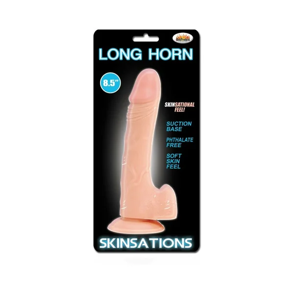 Skinsations Long Horn Dildo 8.5 inches