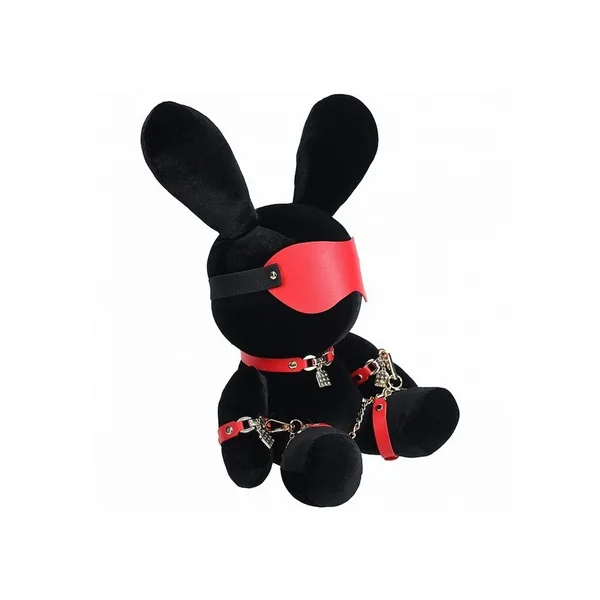 S-Line Rabbit Bondage Velvet – Large – Black