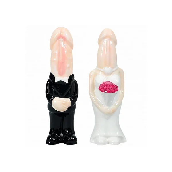 S-Line The Dickheads Salt and Pepper Shaker – Vanilla