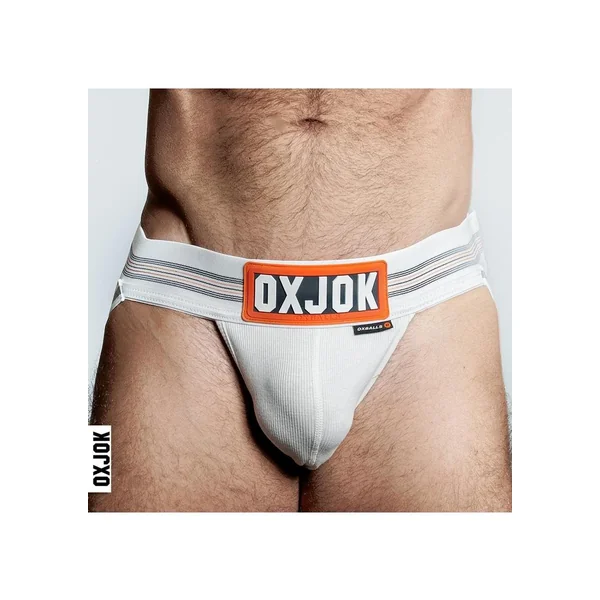 Slingjock Slider Jock Strap - White Snow