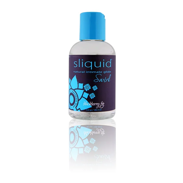 Sliquid Naturals Swirl Lubricant-Blackberry-Fig