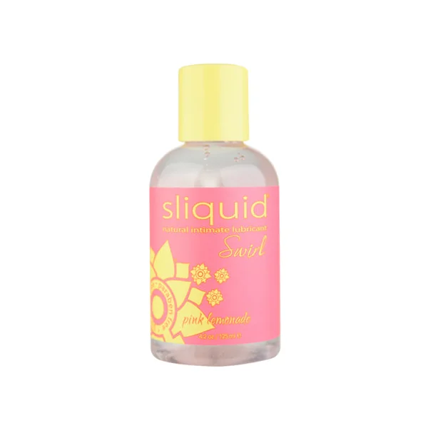 Sliquid Naturals Swirl Pink Lemonade Flavored Lubricant 4.2 oz
