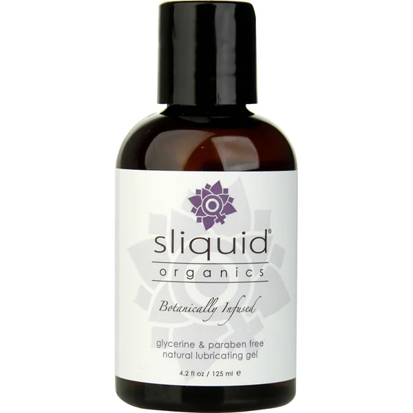 Sliquid Organics Botanically Infused Water Based Gel Lubricant 4.2 Ounce