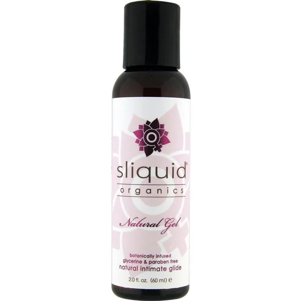 Sliquid Organics Natural Botanically Infused Gel Lubricant 2oz