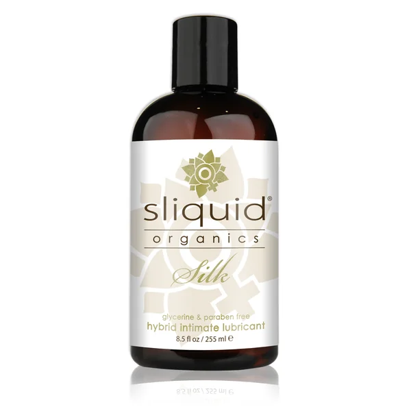 Sliquid Organics | Silk – Aloe & Silicone-Based Hybrid Lubricant