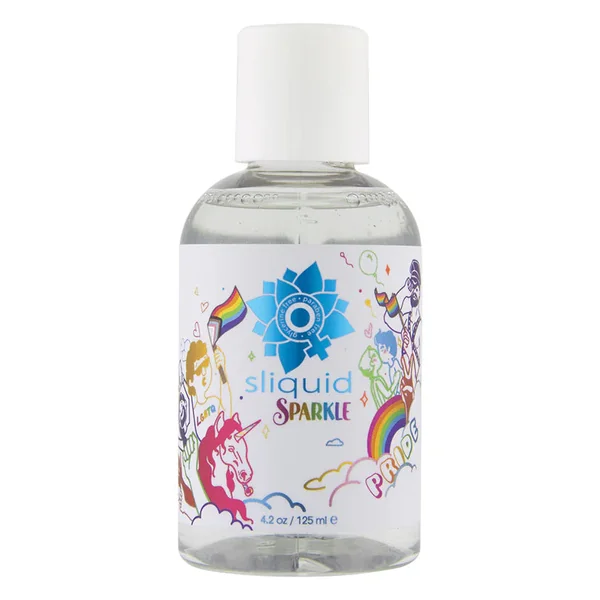 Sliquid Sparkle Pride Water-Based Lube - 4.2oz