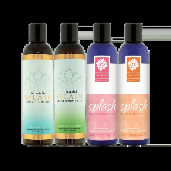 Sliquid Splash – pH Balanced Intimate Washes