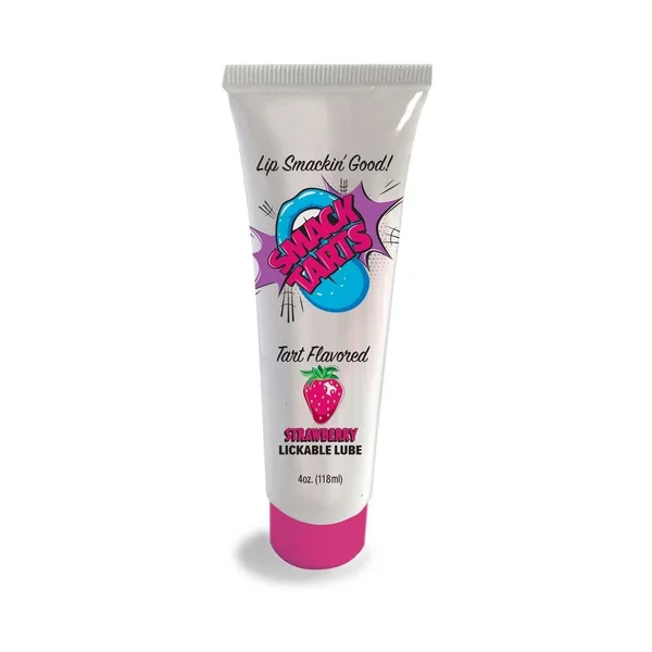 Smack Tarts Lickable Oral Gel Lubricant 4oz – Sour Strawberry