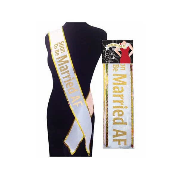 Soon To Be Married Af Sash