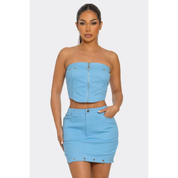 Space Girl Skirt Set