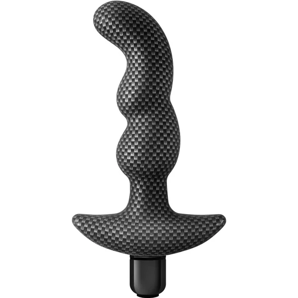Spark Ignition Prv-02 Silicone Butt Plug - Carbon Fiber