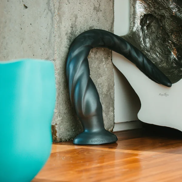 SquarePegToys® Slink™ Vortex SuperSoft Silicone Depth Probe