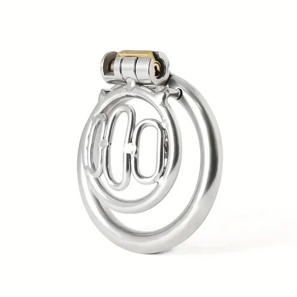 Stainless Steel Virginity Lock Invisible Virginity Penis Chastity Cage Device