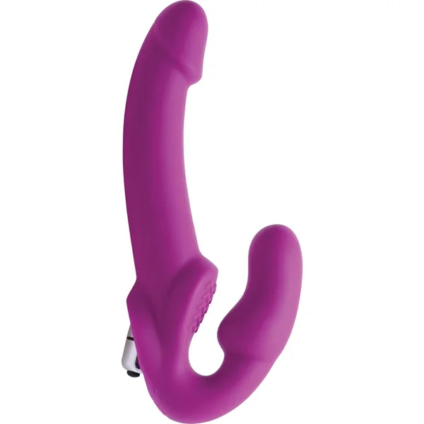 Strap U Evoke Vibrating Silicone Strapless Strap-On