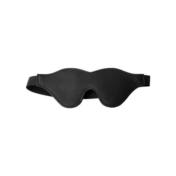 Strict Black Fleece Lined Blindfold
