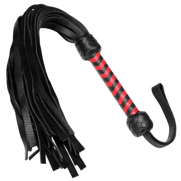 Strict Leather Bullhide Flogger Leather BDSM Spanking Flogger