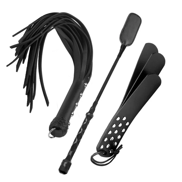 Strict Leather Intro To Impact 3 Piece Spanking Kit