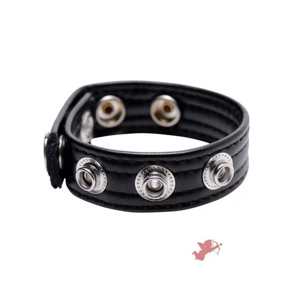 Strict Speed Snap Cock Ring - Black