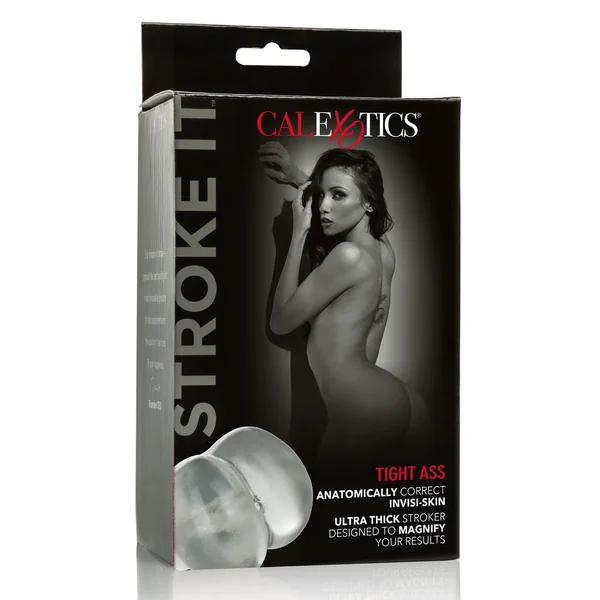 Stroke It Textured Stroker - Ass - Clear