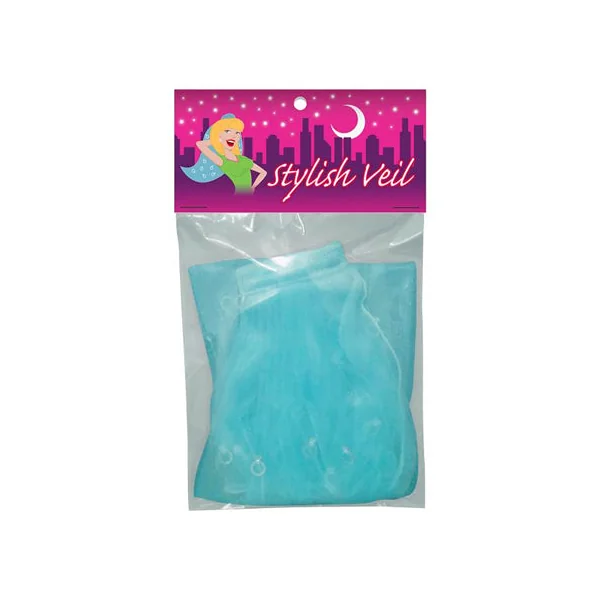 Stylish Blue Veil