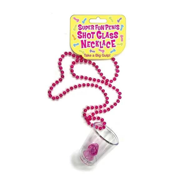 Super Fun Penis Shot Glass Necklace