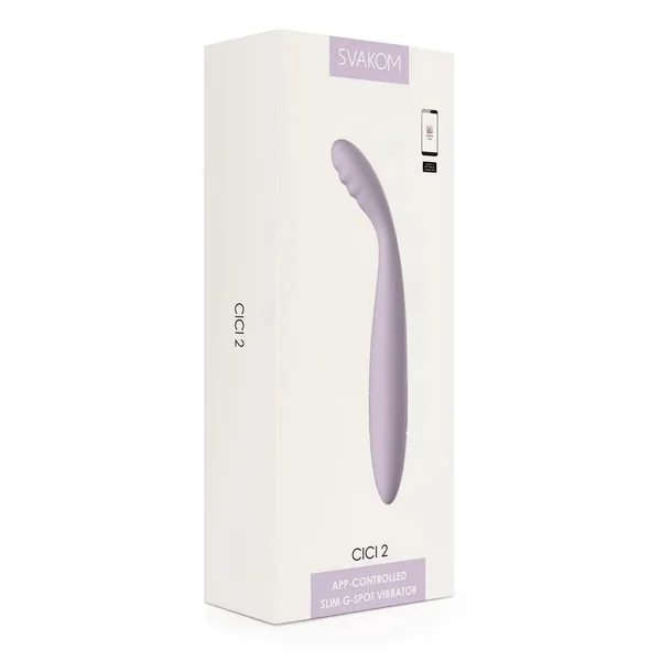 Svakom CICI 2 Rechargeable Silicone App Controlled G-Spot Vibrator