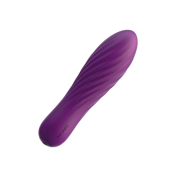 Svakom Tulip Rechargeable Silicone Bullet – Purple