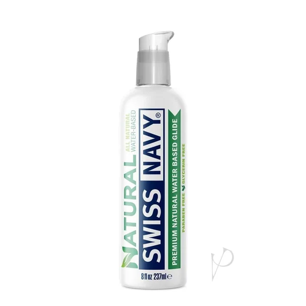 Swiss Navy Natural Water Based Lubricant 8oz