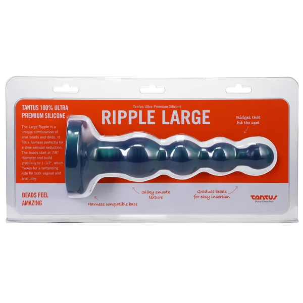Tantus Ripple Large Medium-Firm 8in Dildo