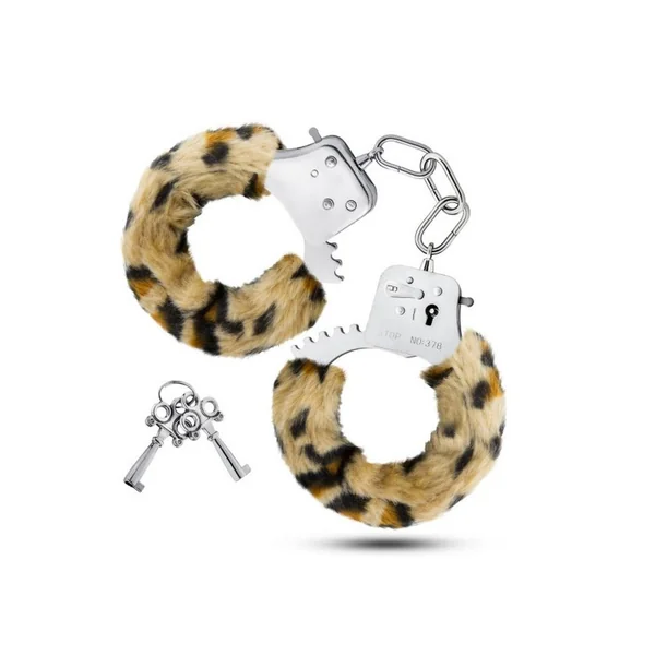 Temptasia Faux Fur Cuffs – Leopard