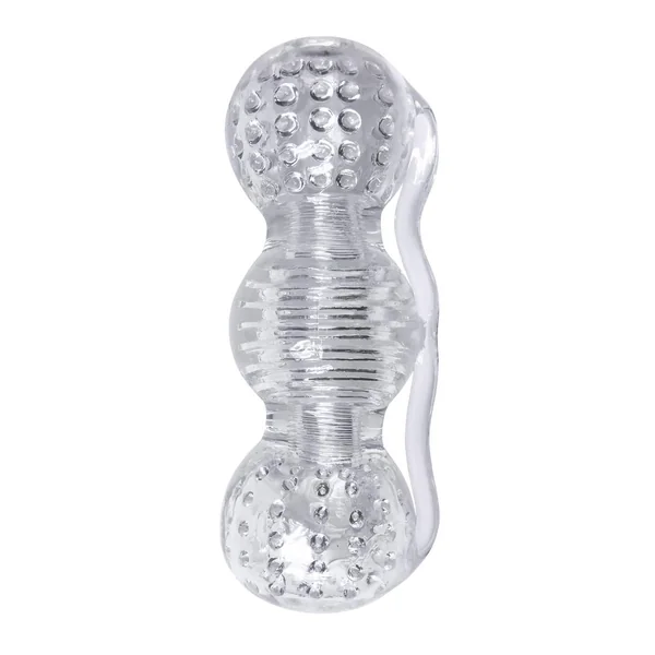The 9's - Clear Stroke Threeway Masturbator