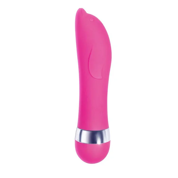 The 9`s – Pinkies, Dolphy Silicone Mini Vibrator 4.5in – Pink