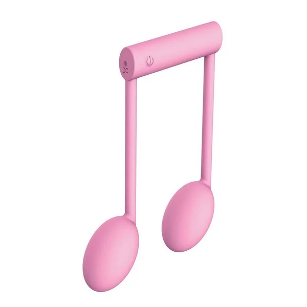 The Beat Rechargeable Silicone Note Vibrator – Pink