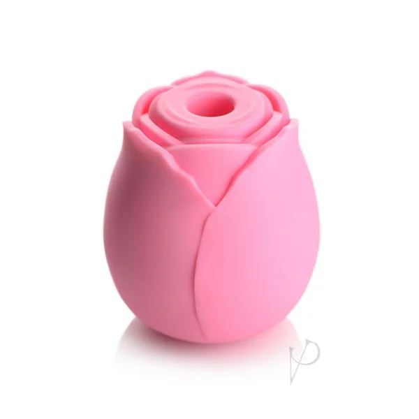 The Lover’s Gift Box Blooming Rose Rechargeable Clitoral Sucking Vibrator Pink