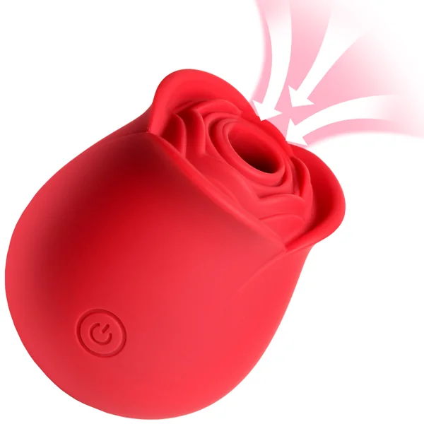 The Perfect Rose Clitoral Stimulator – Red
