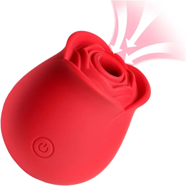 The Perfect Rose Clitoral Stimulator – Red